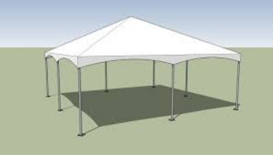Picture of 20 x 20 White Tent-A