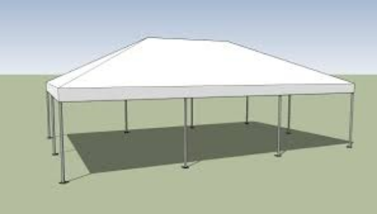 Picture of 20 x 40 White Tent-A