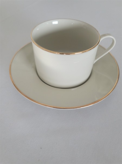 Picture of Coffee Ivory Gold Band Rack 20pcs